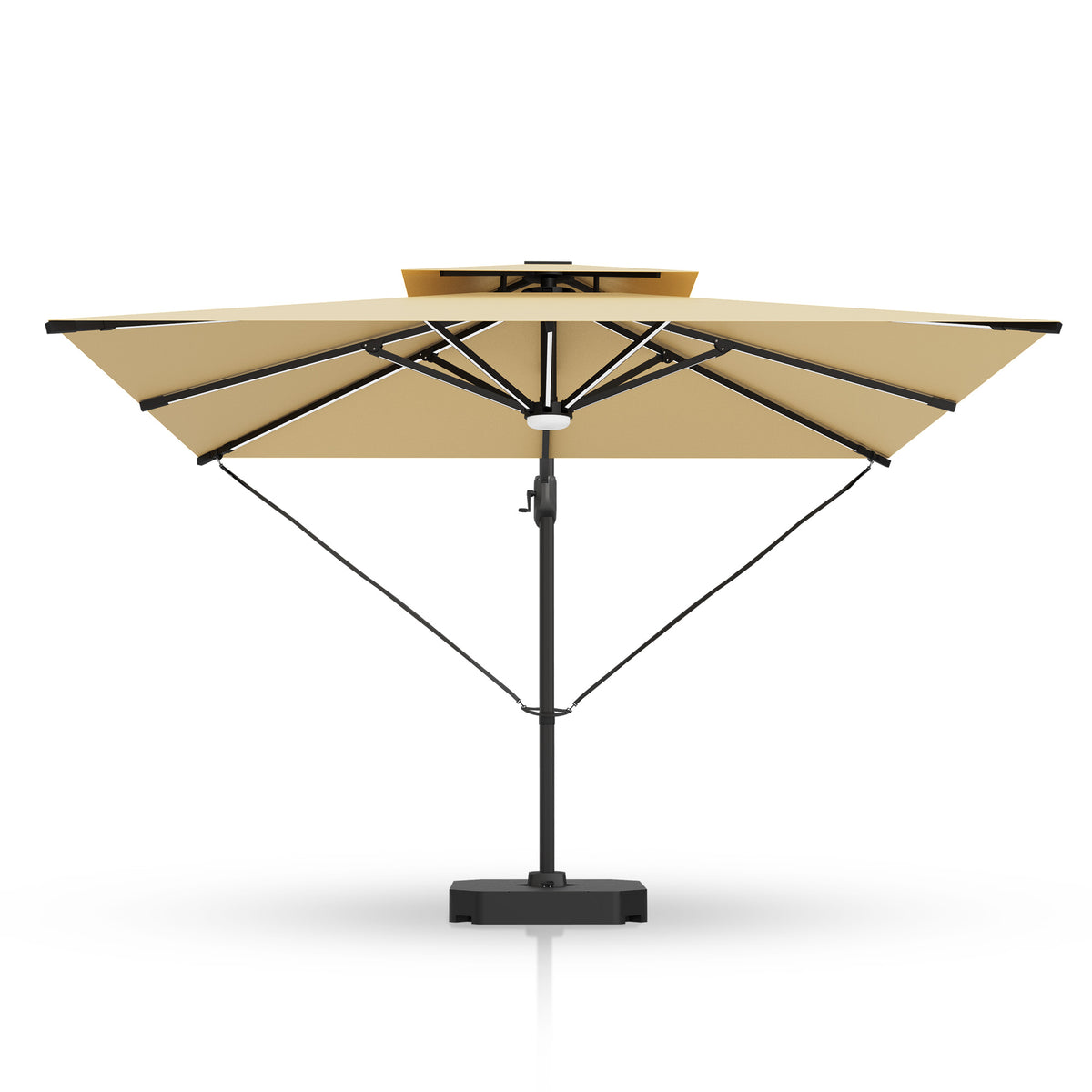 Patioslife Stabilizing Straps for Cantilever Patio Umbrella, Adjustabl