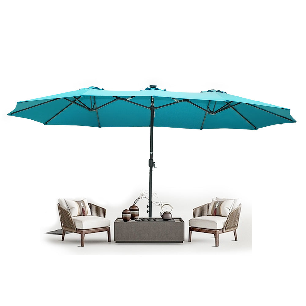 Patioslife Horizon Haven™ 15'x 9' Double-Sided Patio Umbrella