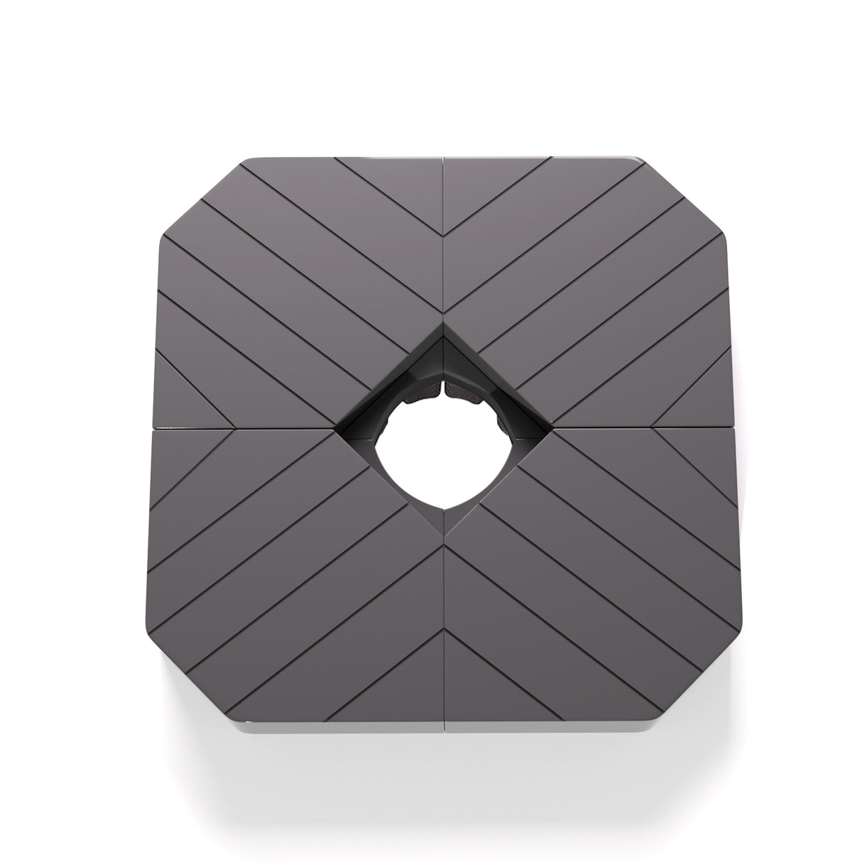 Patioslife 430 lbs (195kg) Large Base with Wheels for Aegis Pro™ 2-Tier Cantilever Umbrella