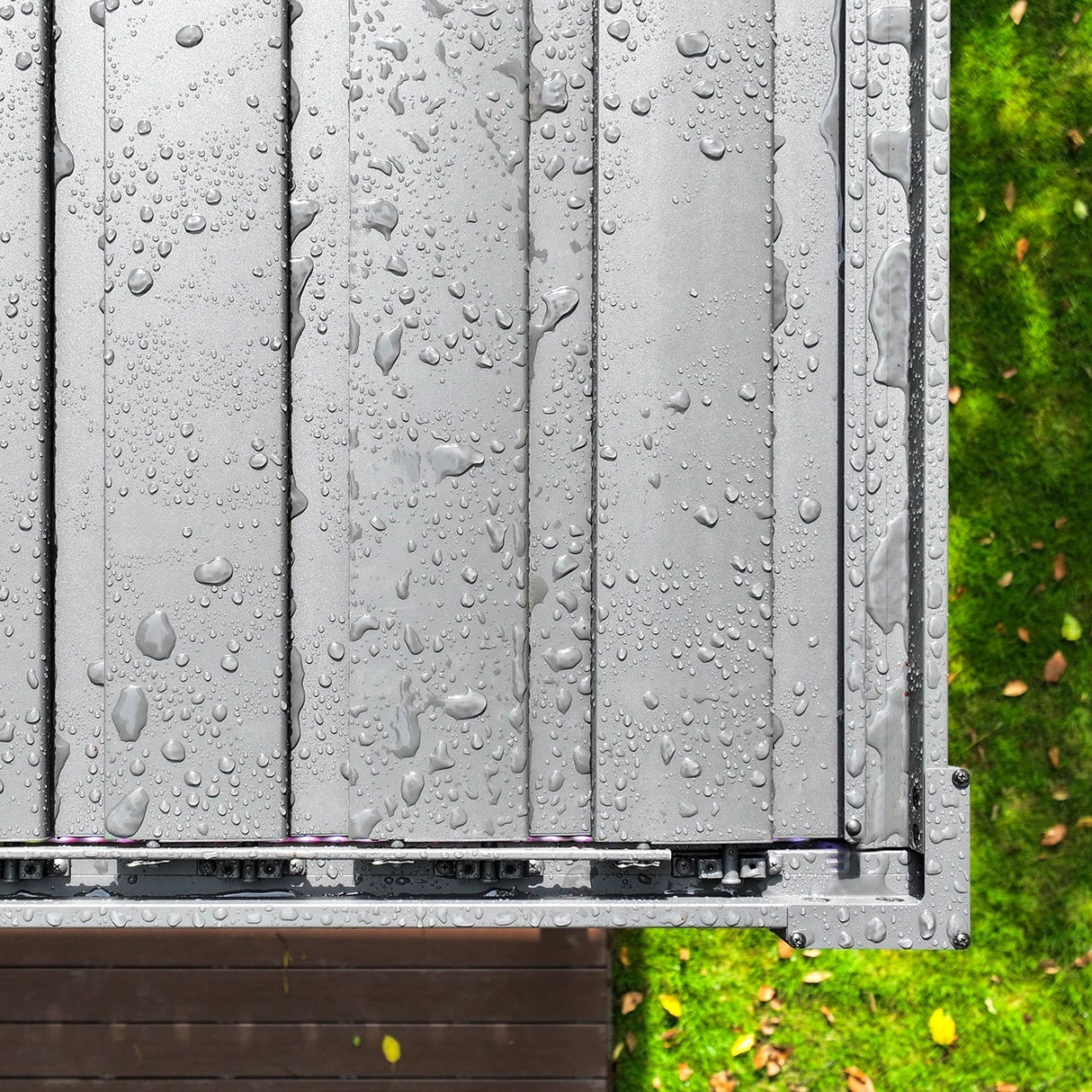 Patioslife Atlantic™ | Aluminium Louvered Pergola with Adjustable Roof, Freestanding All-Weather Shelter for Deck, Patio & Poolside