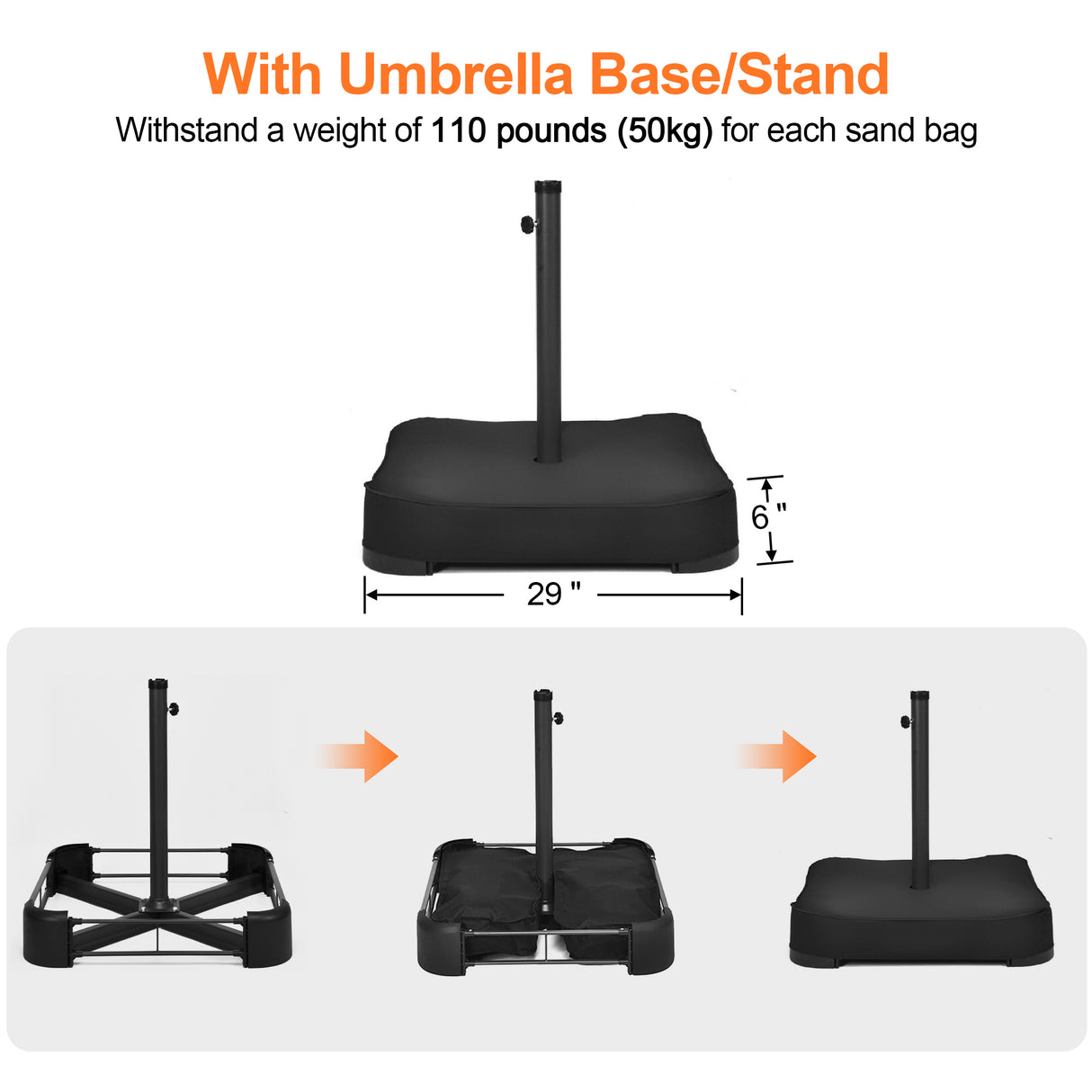 Patioslife Aegis Premium Motorized Double-Sided Patio Umbrella — Remote Control, UPF 50+, Solar LED & Windproof Frame