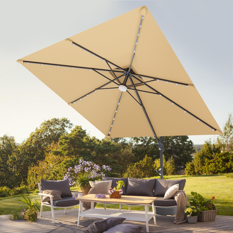 Weighted vs. Wheeled Umbrella Base: Which Is Better for Your Cantilever Umbrella?