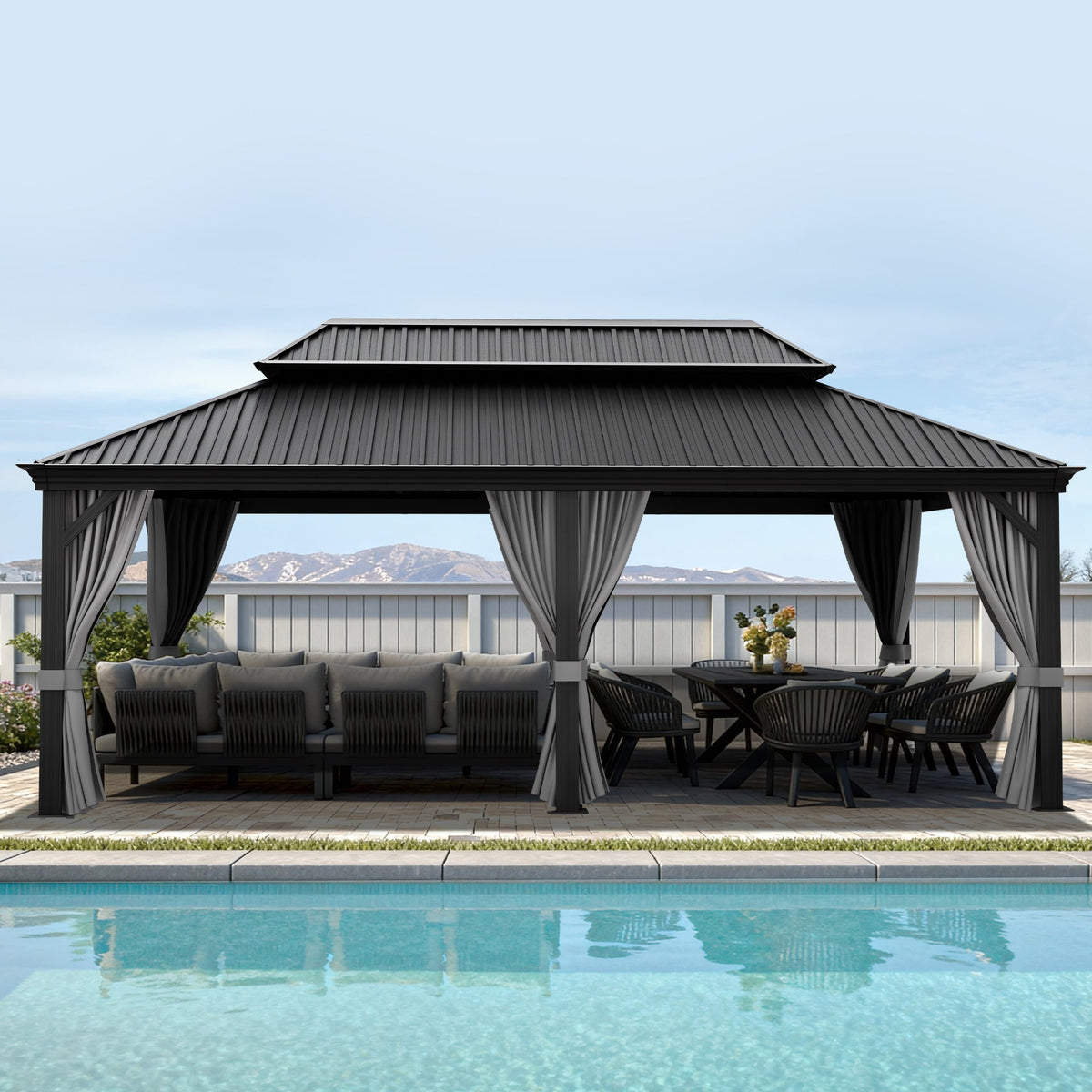 Hardtop Gazebo vs. Louvered Pergola: Which Is Better for Your Backyard?