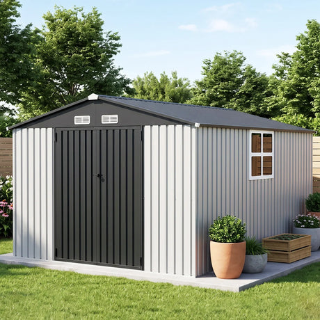 Gable Roof Metal Sheds: Rainwater Drainage, Headroom &amp; Moisture Control