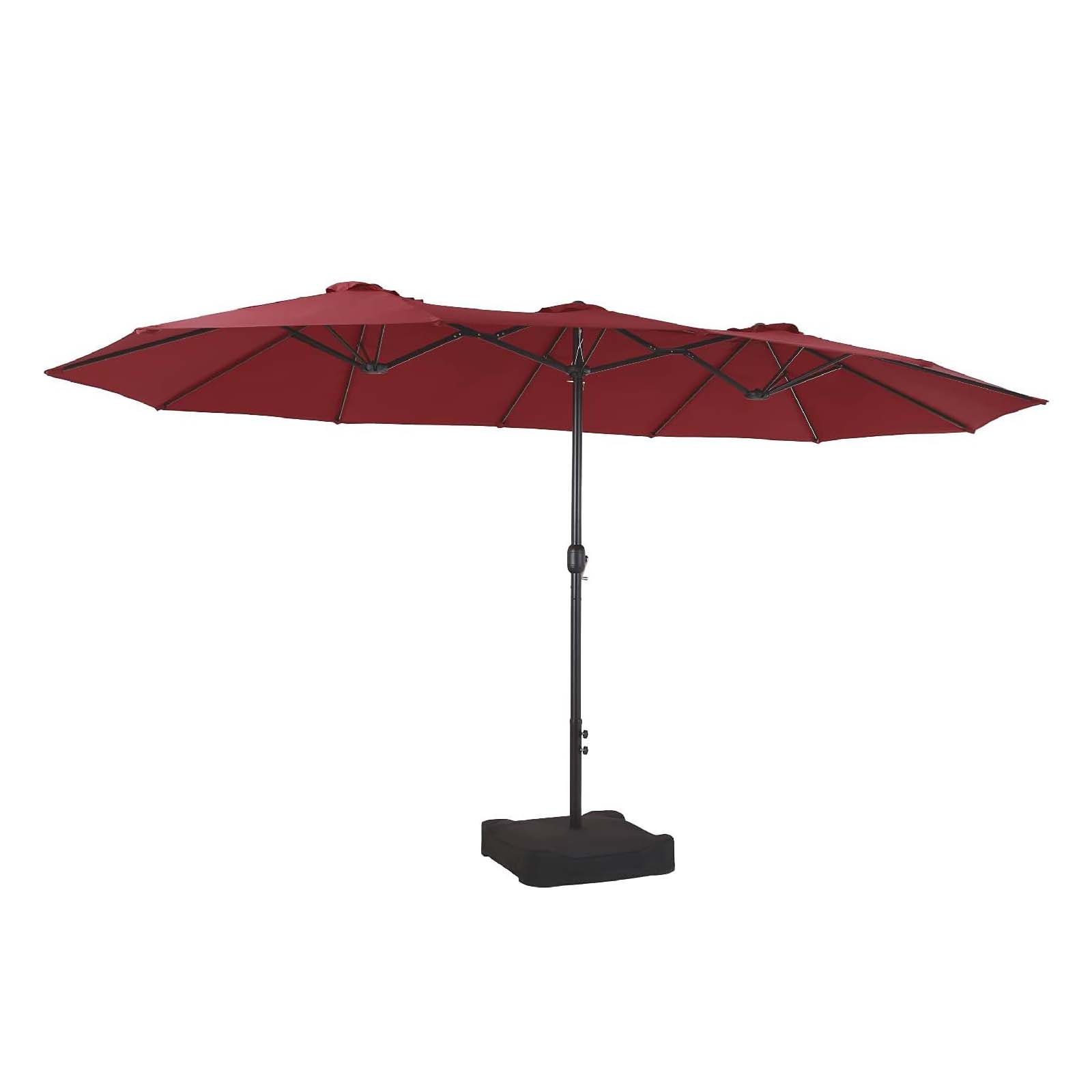 Patioslife 15'x 9' Double-Sided Patio Umbrella