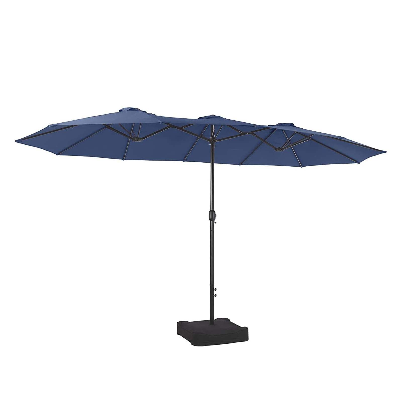 HOMSHADE Double-Sided 15ft Outdoor Umbrellas 