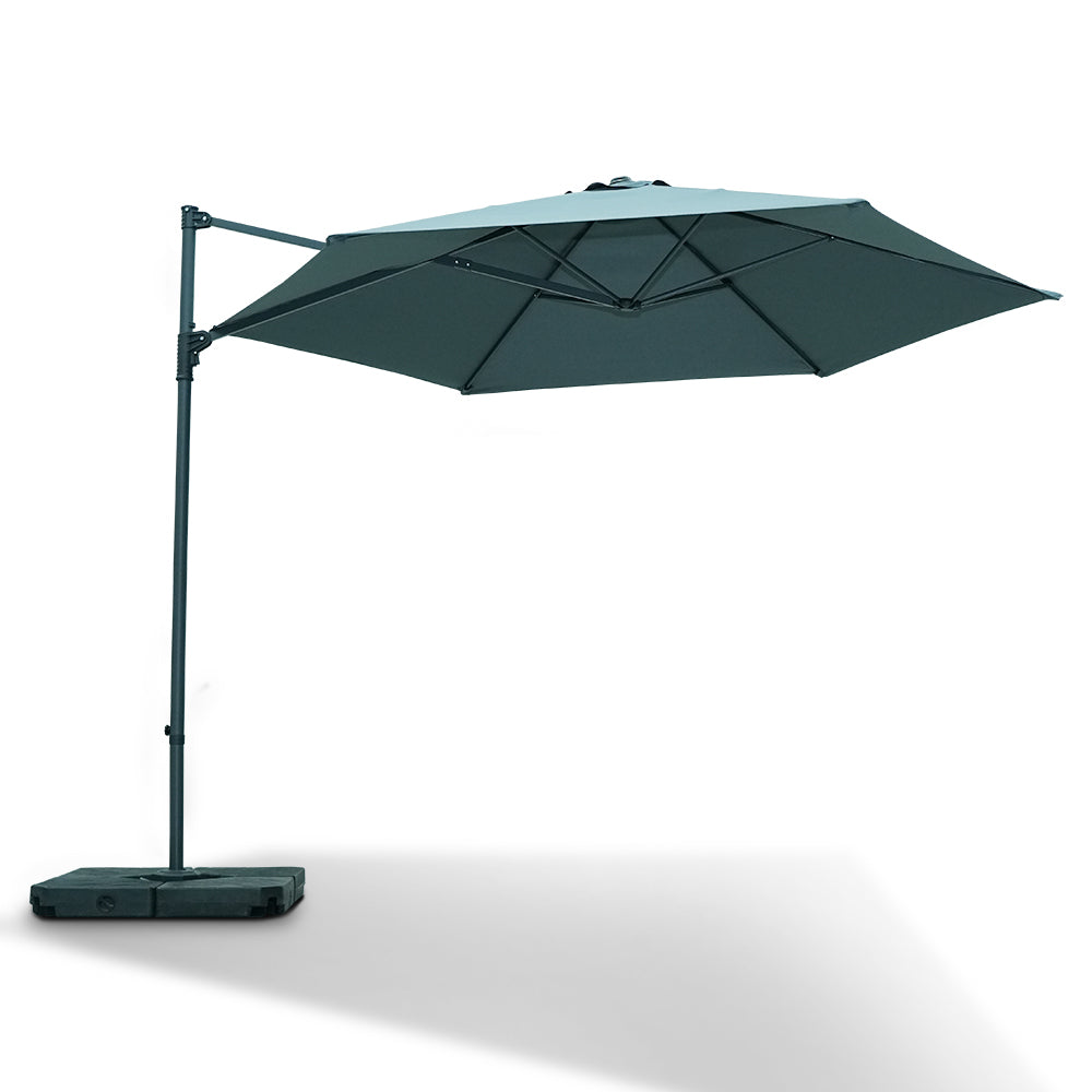 Patioslife Upgraded 10ft Cantilever Patio Umbrella