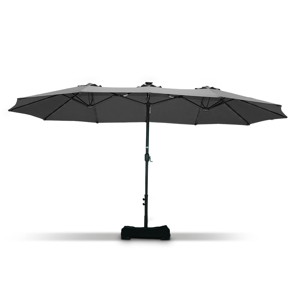 Patioslife 15'x 9' Double-Sided Patio Umbrella