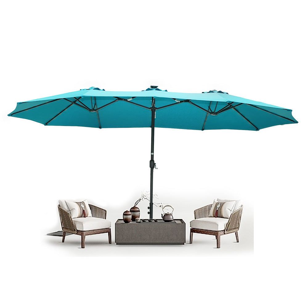 Patioslife 15'x 9' Double-Sided Patio Umbrella