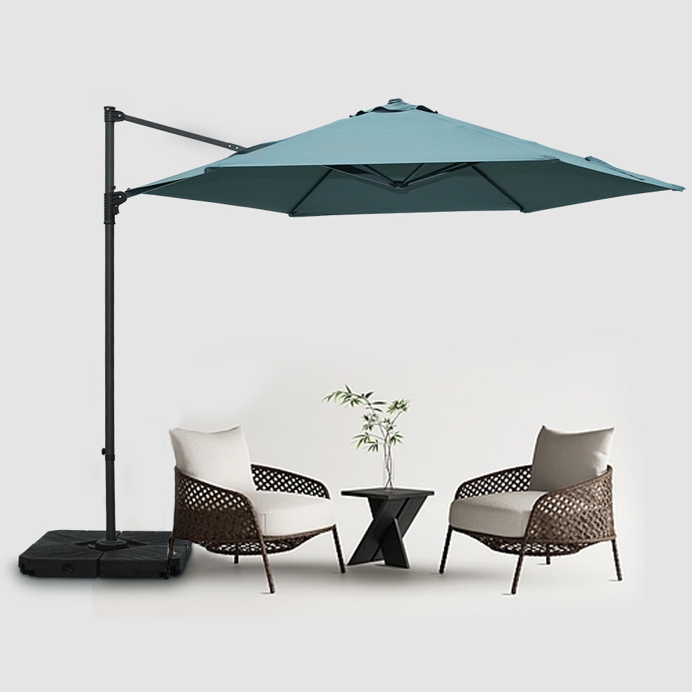 Patioslife Upgraded 10ft Cantilever Patio Umbrella