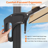 Patioslife Aegis Pro™ Premium Cantilever Umbrella with LED Strip Lights, Fibreglass Ribs & Powder-Coated Aluminium Pole — Luxury Garden & Patio Shade