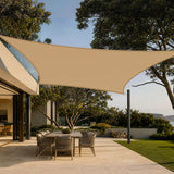 Patioslife Sun Shade Sail – UV Protection Outdoor Patio Canopy with Reinforced Edges