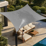 Patioslife Sun Shade Sail – UV Protection Outdoor Patio Canopy with Reinforced Edges