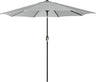 Patioslife Outdoor Market Breeze™ Patio Outdoor Umbrella with 8 Sturdy Ribs  Push Button Tilt and Crank