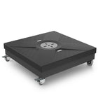 Patioslife Heavy-Duty Cantilever Umbrella Base with Wheels and Lock up to 880lb, Decorative Modular Rolling Stand Compatible with Aegis Series and Most Offset Umbrellas, for Patio, Garden, Lawn and Poolside Use