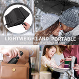 Patioslife 46-Inch Large Windproof Travel Umbrella with 12 Ribs, for Commuting, Business, and Outdoor Use