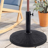 Patioslife  26.5 lbs Heavy Duty Patio Market Umbrella Base Stand for Market Breeze™ Series Umbrella