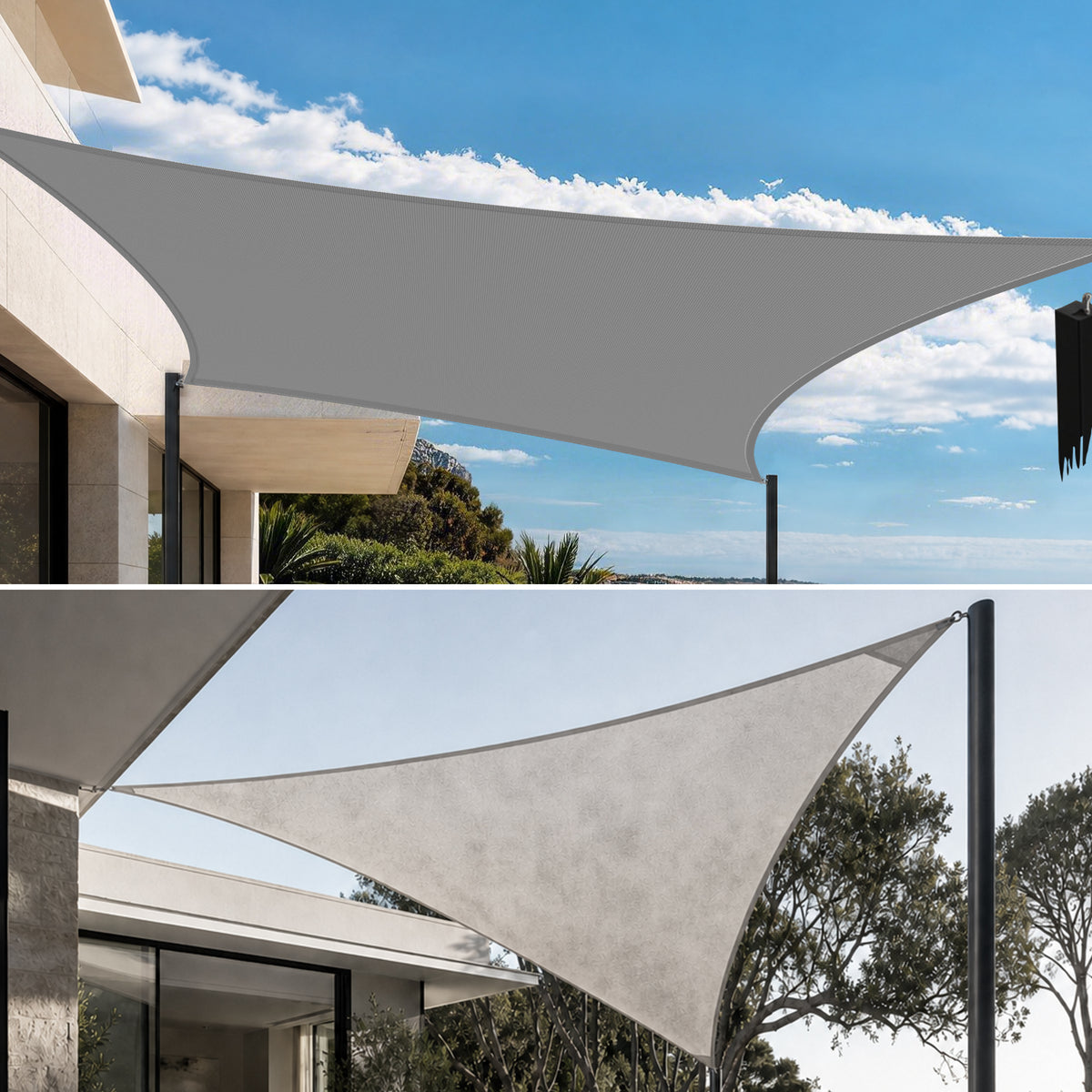 Patioslife Sun Shade Sail – UV Protection Outdoor Patio Canopy with Reinforced Edges