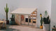 Retractable Awning Manual Crank, 12' x 10', UV-Resistant Water-Repellent Canopy, Aluminum Frame for Balcony, Deck & Patio Use